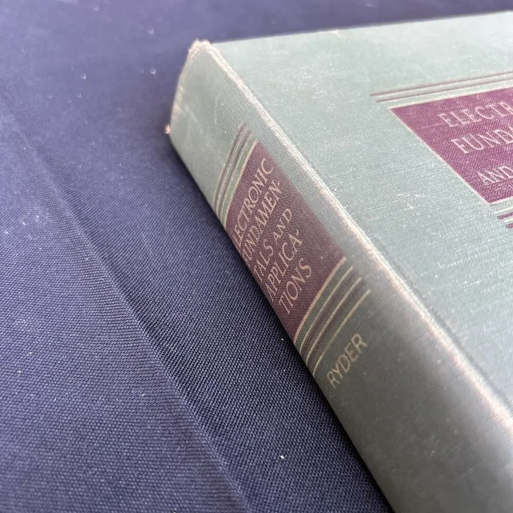 ELECTRONIC FUNDAMENTALS AND APPLICATIONS By John D. Ryder Hardcover 1957